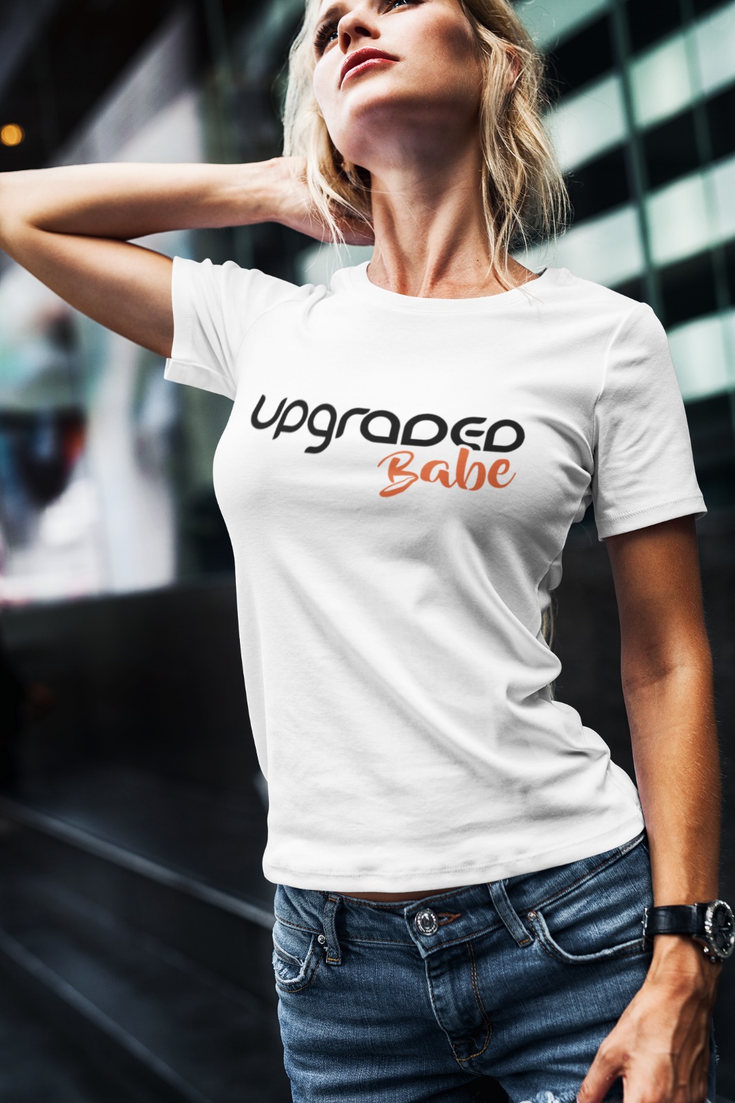 Upgraded Shirts - "UPGRADED BABE"