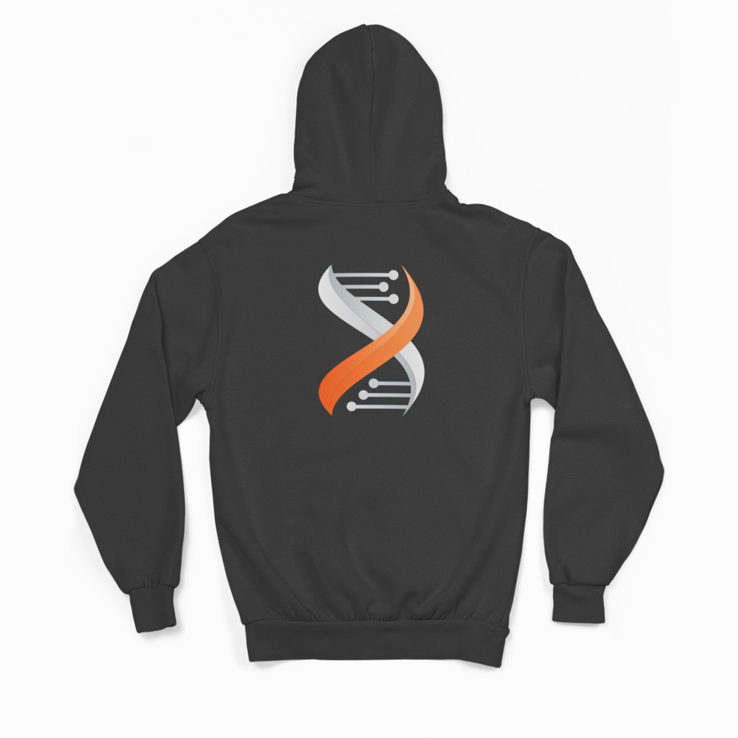 Upgraded Hoodies - "DNA" - dark grey