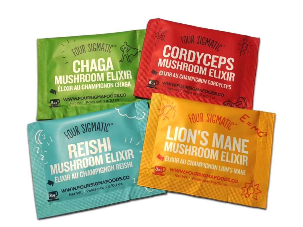Four Sigmatic Probierpack Mushrooms Elixiere (4 Stck.)