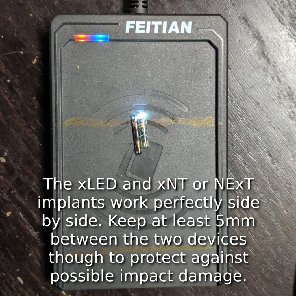 xLED Implant - "let it glow"
