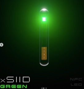 xSIID - NFC+LED Implantat
