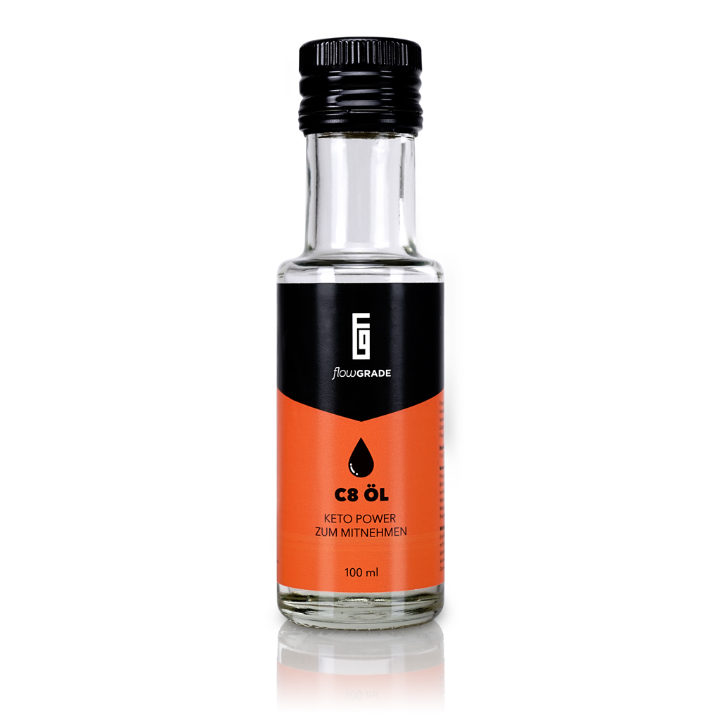 Flowgrade C8 Öl - Reiseflasche 100ml