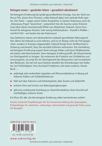 Das KETO-PRINZIP: Ketogen Ernähren mit Kokosöl und Fett