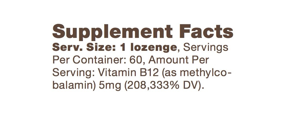 Bulletproof Methyl B-12 (60 Stk.)