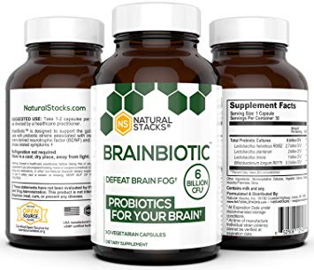 Natural Stacks BrainBiotic - Brain Health Probiotics