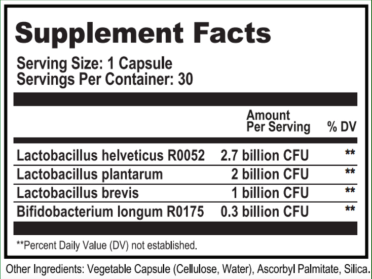 Natural Stacks BrainBiotic - Brain Health Probiotics