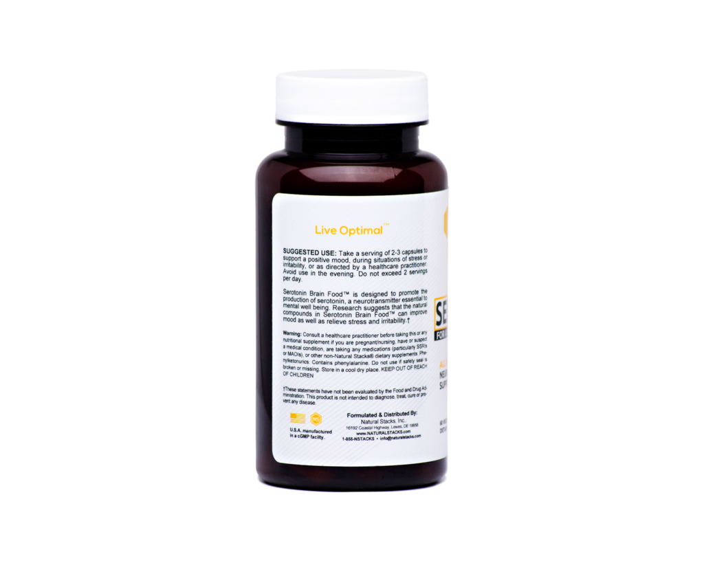 Natural Stacks Serotonin Brain Food